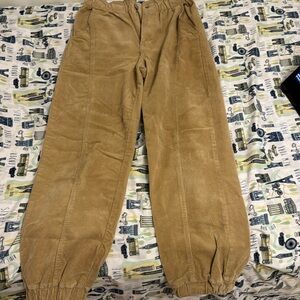 Beige forever 21, size medium, corduroy, great quality